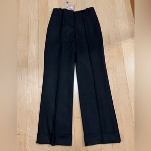 Ann Taylor Margo Black Trousers 00P Lined